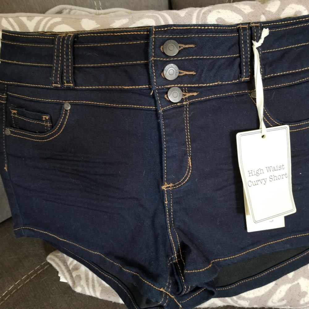 High waisted shorts